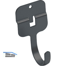 Peka Sesam Einh�ngehaken, Stahlblech Anthrazit