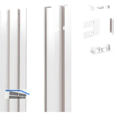 PEKA Wandprofil Standard Pecasa Aluminium beschichtet wei�