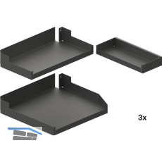 PEKA Einh�ngetablar-Sets Liro 600-1900 rechts Pleno Maxi Plus Anthrazit