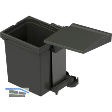 VS ENVI Single Einbau-Abfallsammler KB 400 mm 7 Liter Kunststoff Lava