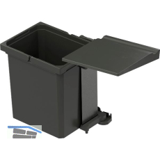 VS ENVI Single Einbau-Abfallsammler KB 450 mm 15,5 Liter Kunststoff Lava