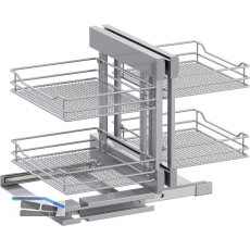 VS COR Flex Eckauszug Set Saphir KB 1200 mm Silber