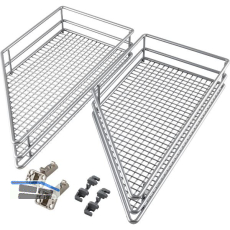 VS SUB Side Ablage-Set Saphir 45� links KB 300 mm Silber