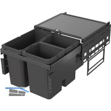 VS ENVI Space Abfalltrennsystem KB 500 mm 1 x 16/2 x 10 Liter Lava