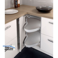 NINKA mondo Eckschrank-Drehbeschlag Winkelfaltt�r 90 Grad, KB 900 mm