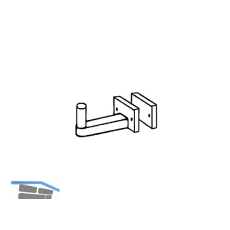 NINKA Schwenkboden Mitnehmer Kunststoff Wei�grau