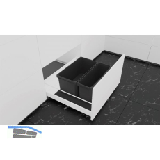 VS ENVI Free Pro Abfalltrennsystem KB 400/H�he 216 mm Lava