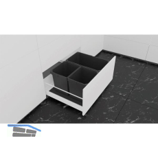 VS ENVI Free Pro Abfalltrennsystem KB 600/H�he 216 mm Lava