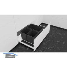 VS ENVI Free Pro Abfalltrennsystem KB 600/H�he 326 mm Lava