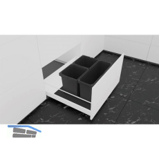 VS ENVI Free Pro Abfalltrennsystem KB 450/H�he 216 mm Lava