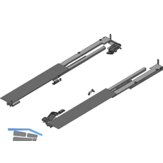PEKA Schubladensystem Riverso LT 530 - 609 mm Stahlblech verzinkt