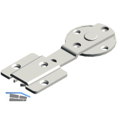 SISO Tischplattenverbinder TAVO Stahl