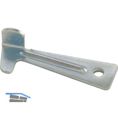 Schlie�haken L�nge 50 mm, Stahl blau verzinkt