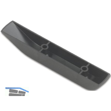 JUNIE Gleitkufe Breite 18 mm, L�nge 110 mm, Kunststoff schwarz