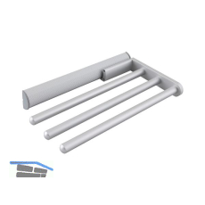 Geschirrtuch-Auszug Eris 3-armig 300 mm Alu eloxiert natur