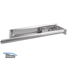 Geschirrtuch-Auszug Pluto 1-armig 325 mm Alu eloxiert gl�nzend