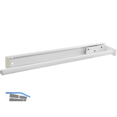 Geschirrtuch-Auszug Pluto 1-armig 448 mm Alu Wei�