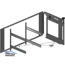 PEKA Eckauszug Magic Corner Comfort KB 1000 mm rechts Anthrazit