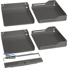 PEKA Einh�ngetablar-Set Libell 450 Magic Corner Comfort Anthrazit