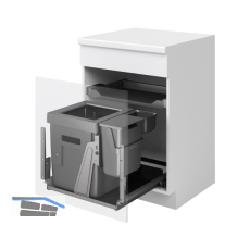 PEKA Abfallsystem Oeko Complet KB 550/600 T 540 mm Anthrazit
