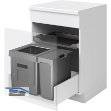 PEKA Abfallsystem Oeko Universal KB 600 mm Anthrazit