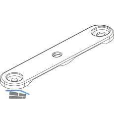 H�henausgleich Alu 77 FRONTSLIDE Kunststoff grau