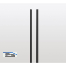 PEKA Kabelabdeckung-Set Pecasa Silikon schwarz