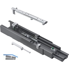 PEKA Vollauszug Compact Hochschrank Standard Anthrazit