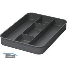 NINKA Schale gro� eins2top 12/17/26/32 Liter Dunkelgrau