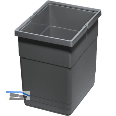 NINKA Abfallbeh�lter 13,5 Liter Dunkelgrau