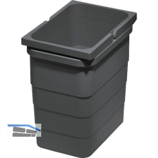 NINKA Abfallbeh�lter 5,5 L Dunkelgrau