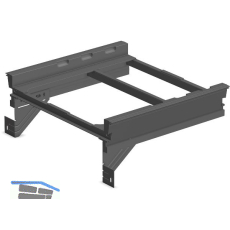 NINKA H�ngerahmen eins2f�nf KB 500/NL 400 mm dunkelgrau