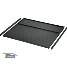 NINKA Deckelf�hrungsleiste eins2vier/eins2f�nf, D�bel � 8 mm, Dunkelgrau