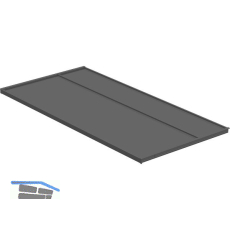 NINKA Deckelplatte KB 1000 mm Korpusseitenst�rke 18/19 mm