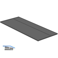 NINKA Deckelplatte KB 1200 mm Korpusseitenst�rke 18/19 mm
