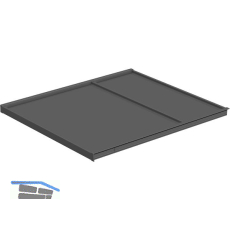 NINKA Deckelplatte KB 450 mm Korpusseitenst�rke 16 mm