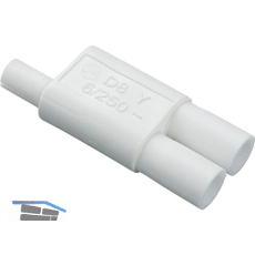 ELEKTRA Mini-Stecker Y-Verteiler 230 V, Leistung max. 550 Watt