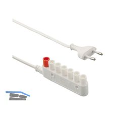 ELEKTRA Verteiler 6-fach + 1 codiert Mini-Stecksystem, 230 V, L�nge 3500 mm