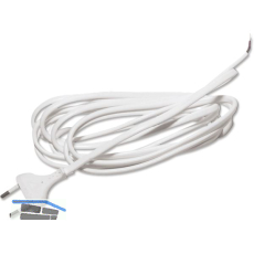 Anschlussleitung mit Euro-Flachstecker, L 3000 mm, eine Seite mit Aderendh�lsen,