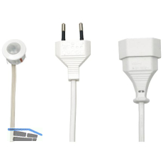 DOMUS LINE Bewegungsmelder 230 V, max.250 Watt, mit Einbau-Empf�nger, wei�