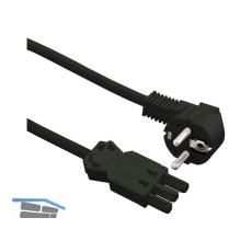 Anschlussleitung Ger�tekupplung GST18/Schukostecker 2000 mm schwarz
