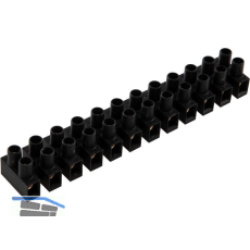 Klemmleiste EKL2, Querschnitt 2,5-10 mm, 12 Pole schwarz