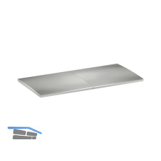 BACHMANN Abdeckung (Paar) zu Steckdose DUE Edelstahl Effekt