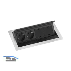 EVOline Flip Top Push DATA M Edelstahl