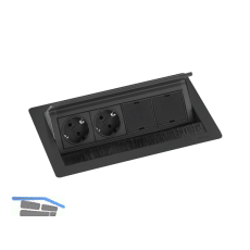 EVOline Flip Top Push DATA M schwarz