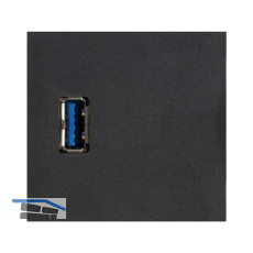 EVOline Wechselmodul 1xUSB 3.0 Typ A, schwarz
