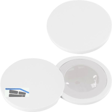 BACHMANN Pix Deckelset mit Schwenkdeckel und Zierring wei�