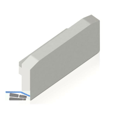 BILTON Endkappe CT00 Kunststoff L:1,5 B:12,5 H:6 mm wei�