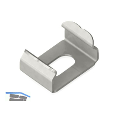 BILTON Montageclip CTC5 Edelstahl matt