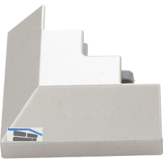 L&S Aussenecke zu Profil Nubio vernickelt matt